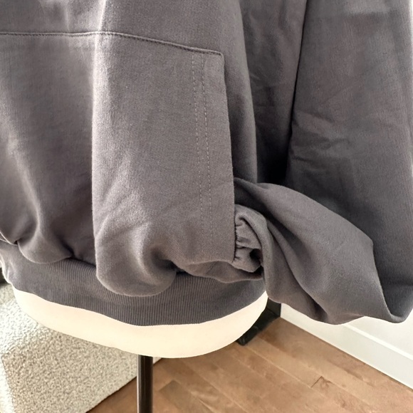 MISSGUIDED HOODIE IN GRAY - Picture 4 of 10